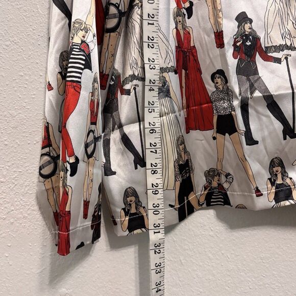 Taylor Swift‎ Eras Tour Silky Pajamas Set 3X Taylor Swift Swiftly Lounge Wear - Picture 7 of 9